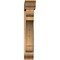 Ekena Millwork Olympic Traditional Smooth Bracket w/ Offset Brace, Western Red Cedar, 7 1/2"W x 36"D x 44"H BKT0806X36X44OLY01SWR - alternate 2